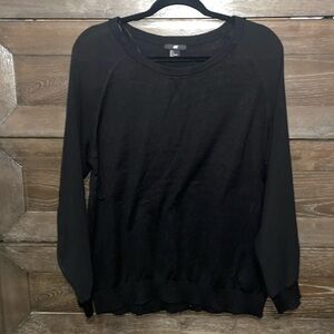 H&M sweater, women’s size L.
